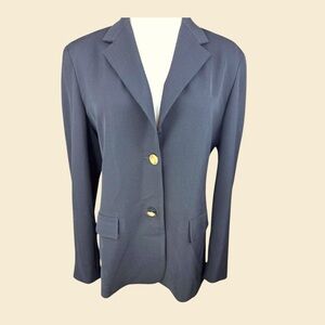 Max Mara vintage wool blend size 10 with gold buttons made in‎ Italy